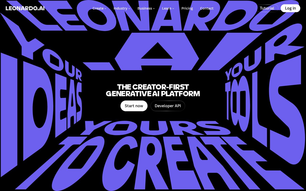 Leonardo AI 艺术生成